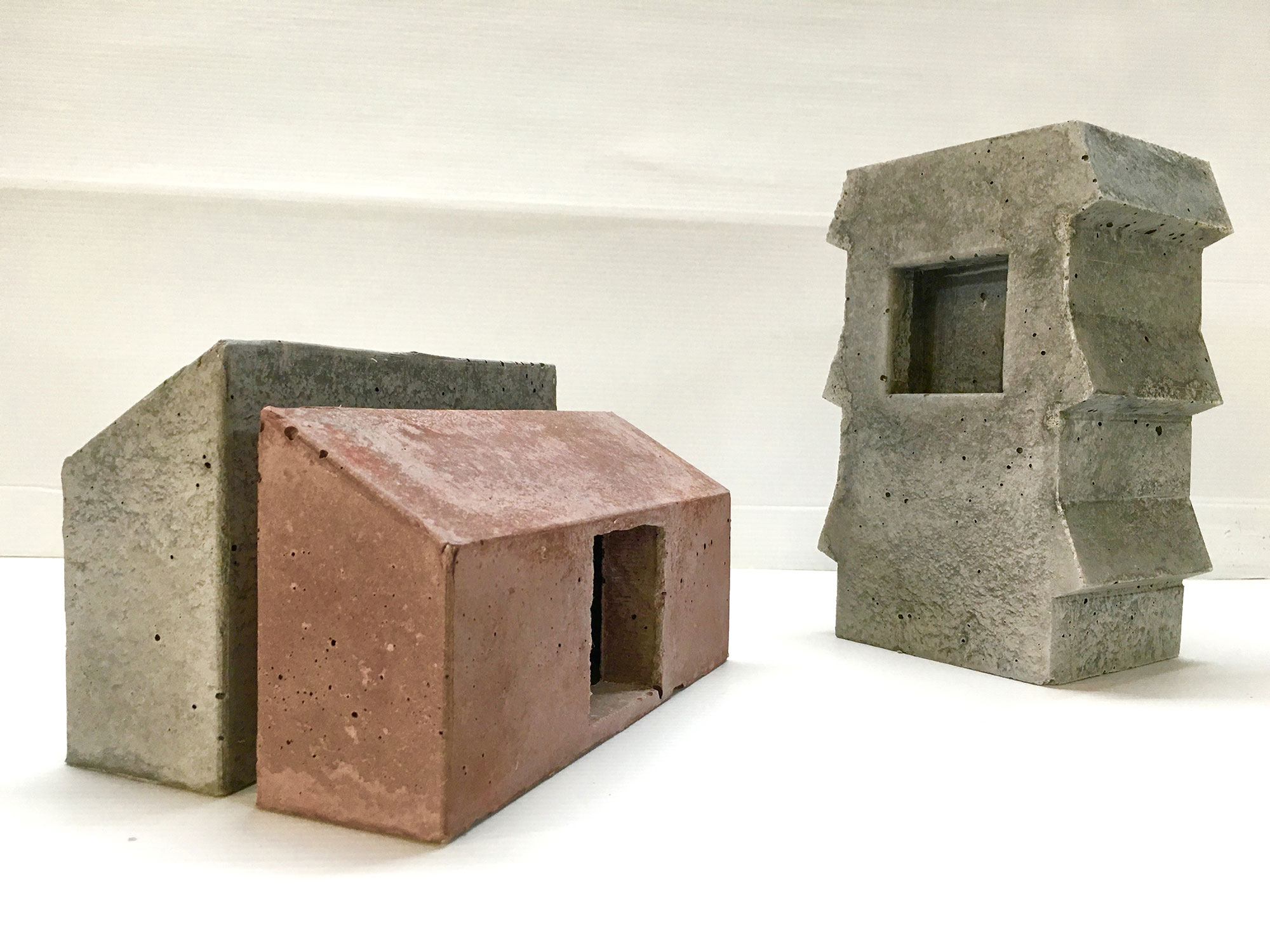 Conscious Forms - concrete scale models for architect 2016